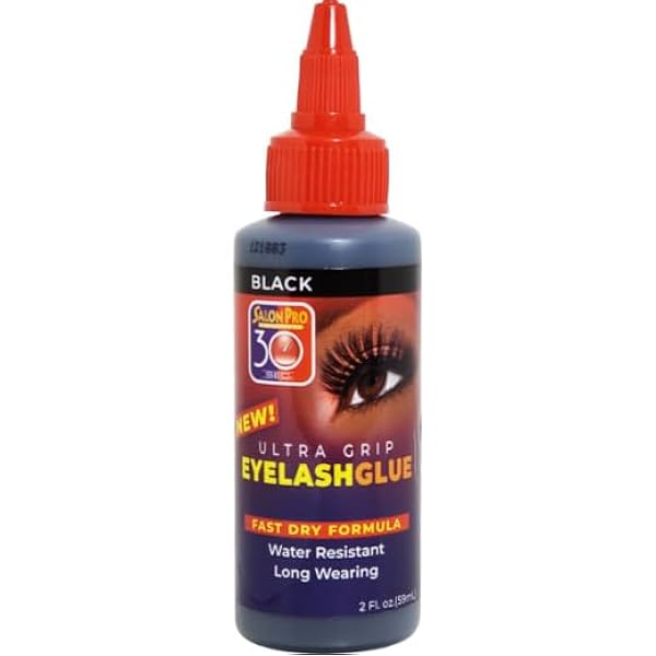 Salon Pro Ultra Grip Black Eyelash Glue 2oz